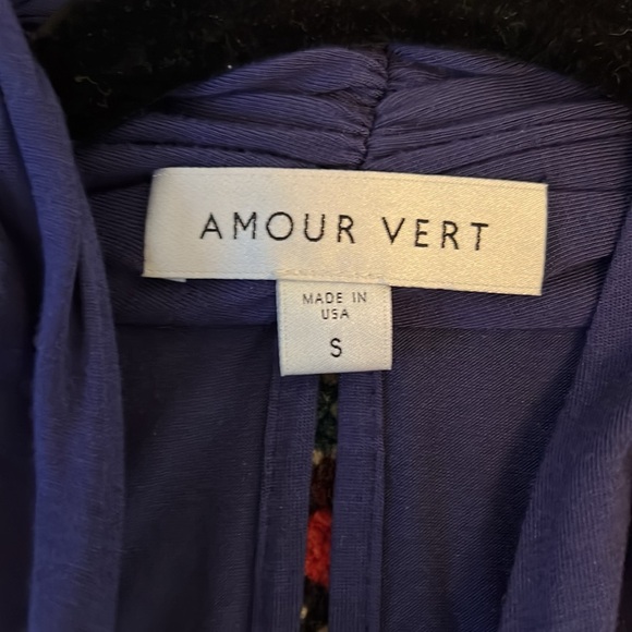 Pre-owned Amour Vert Agnes Dream Knit Top, Size S cobalt blue - Picture 2 of 4